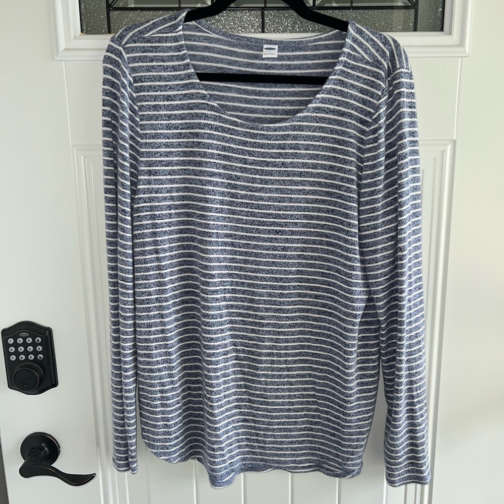 Old Navy Striped Long Sleeve Top